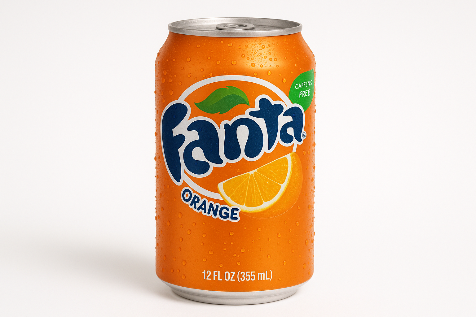 12 oz Fanta pop can