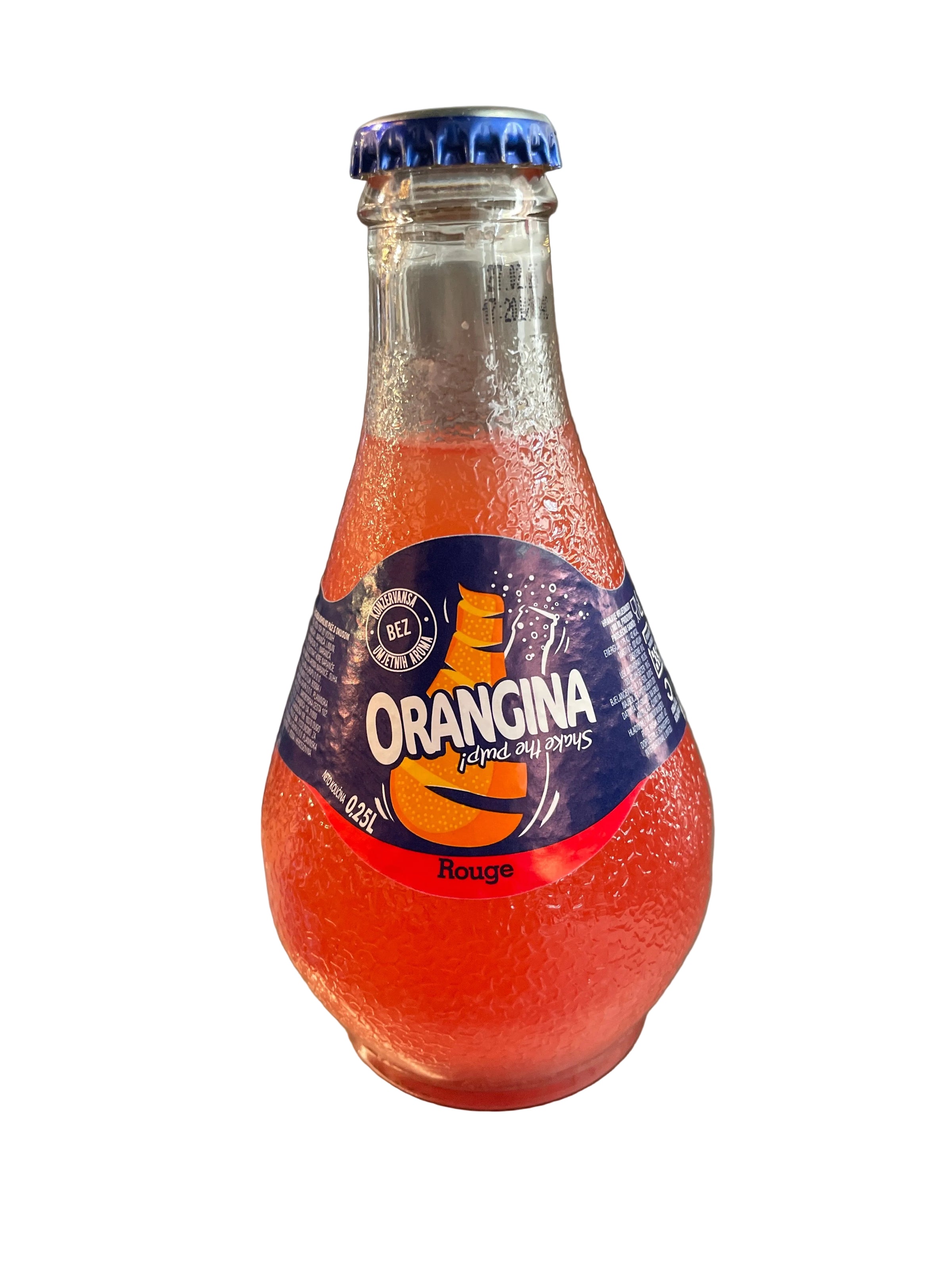 ORANGINA CARBONATED ROUGE DRINK 250 ML