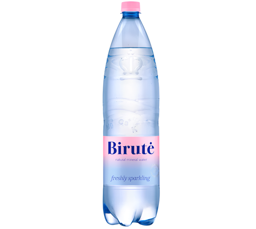 1961 PET BIRUTE CARBONATED MINERAL WATER 1.5L,