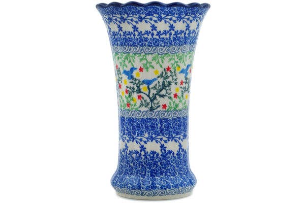 Vase 7" Free Flock Theme UNIKAT