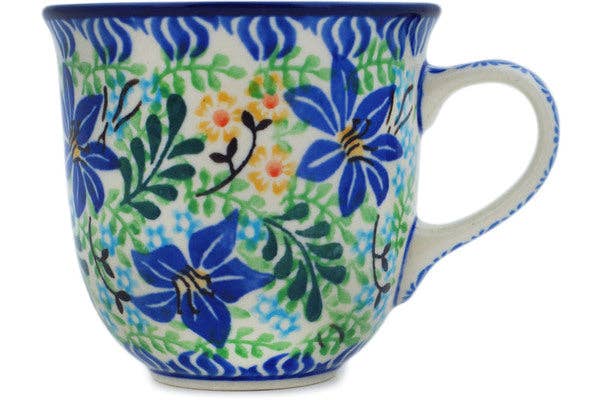 Cup 6 oz Midnight Lilies Theme UNIKAT