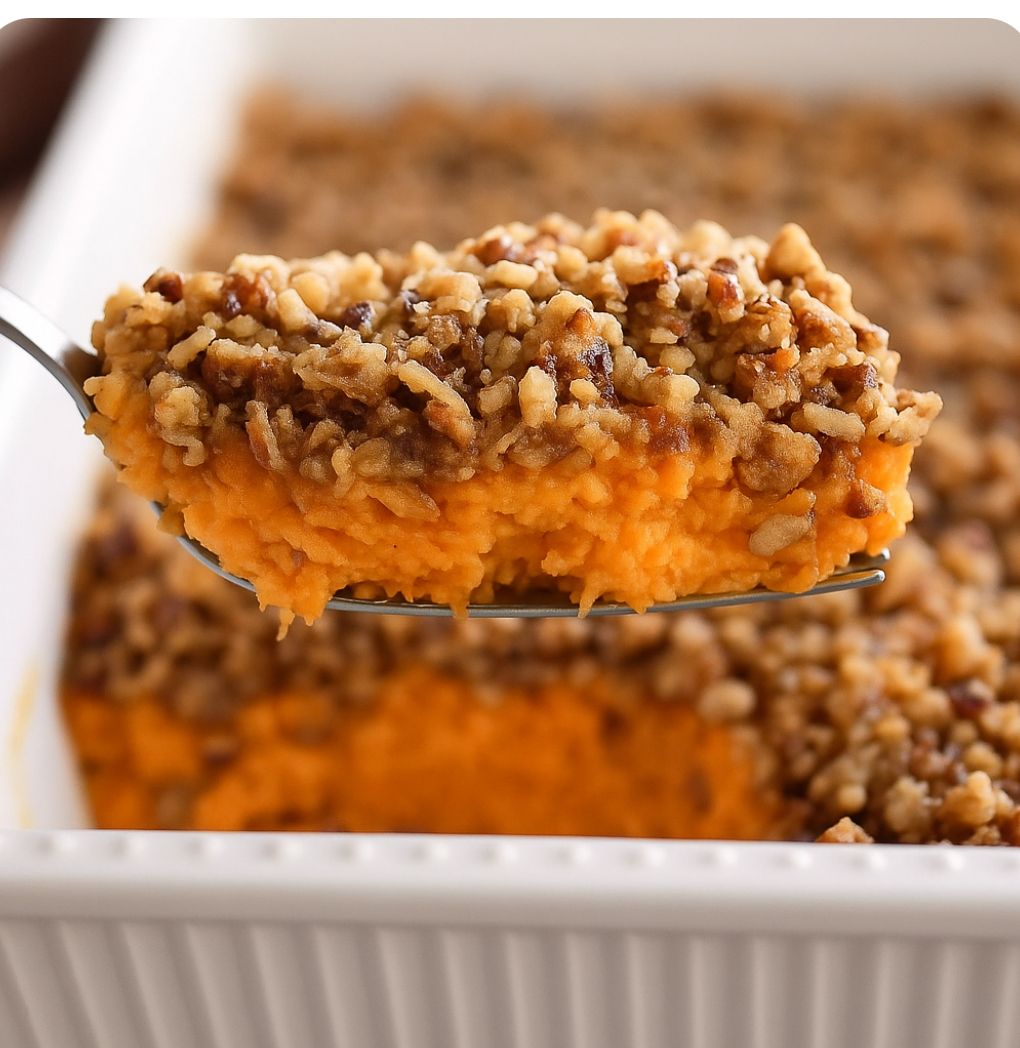 Sweet Potato Casserole With Onions