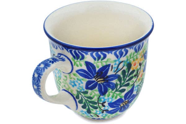 Cup 6 oz Midnight Lilies Theme UNIKAT