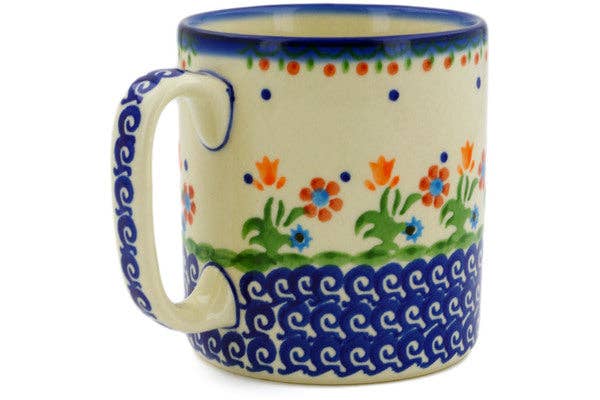 Mug 12 oz Spring Flowers Theme