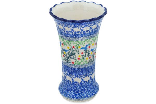 Vase 7" Free Flock Theme UNIKAT