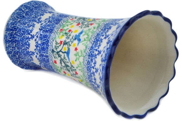 Vase 7" Free Flock Theme UNIKAT