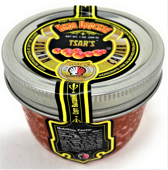 RED CAVIAR TSARSKAYA (GLASS) (KOSHER) 200G