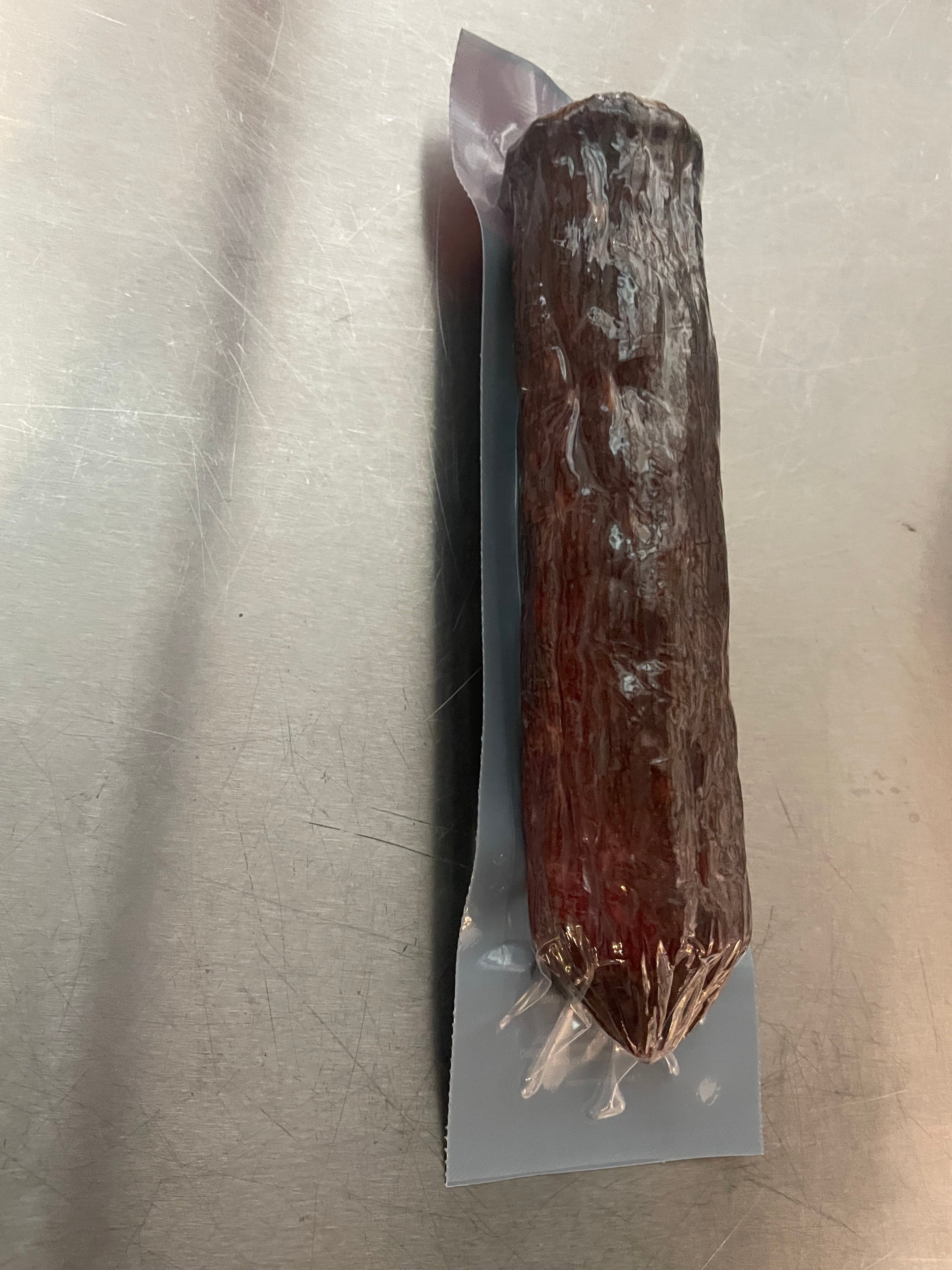 AUTHENTIC UNCURED BEEF DRY SALAMI, 7 OZ