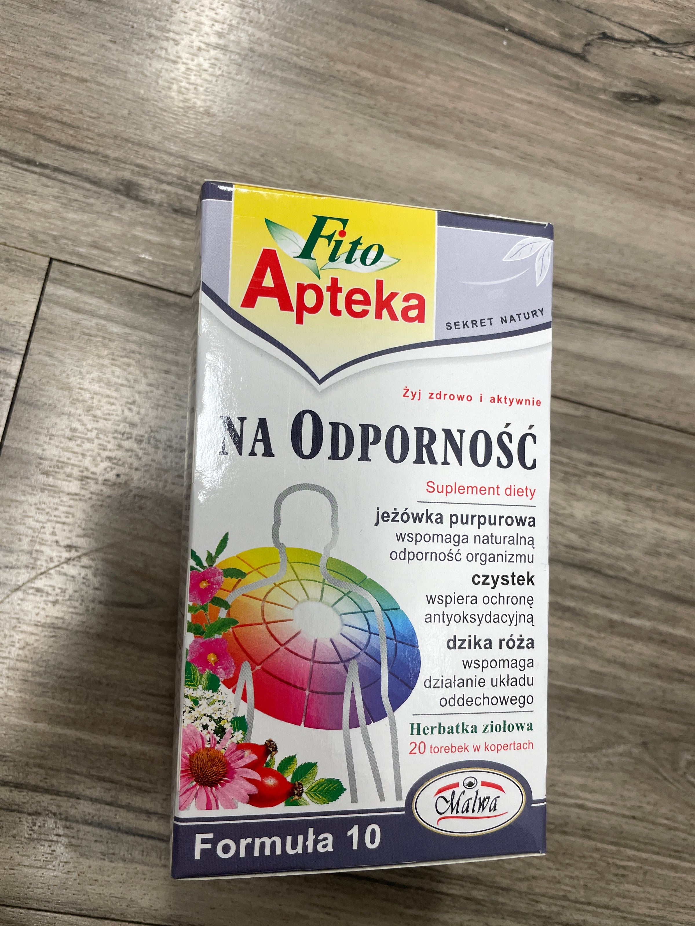 MALWA IMMUNITY SUPPORT TEA, HERBATA NA ODPORNOSC,20 BAGS