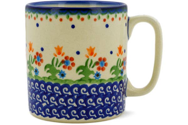 Mug 12 oz Spring Flowers Theme
