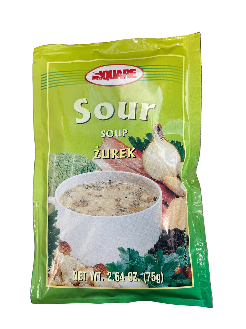 ZUREK, SOUR DRY SOUP, SQUARE, 75G