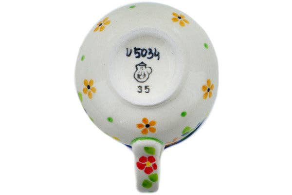 Espresso Cup 2 oz Bright Spring Theme UNIKAT