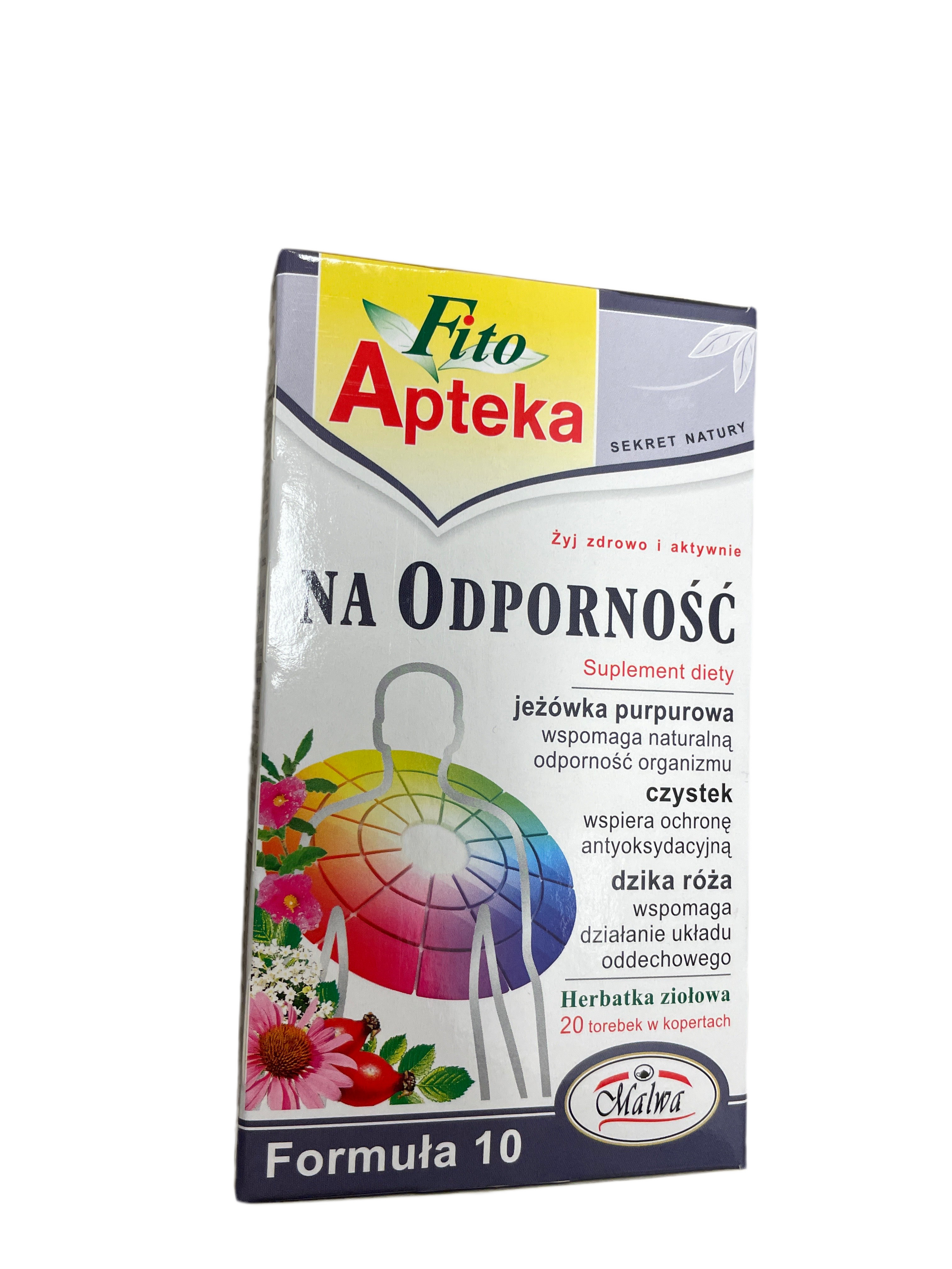 MALWA IMMUNITY SUPPORT TEA, HERBATA NA ODPORNOSC,20 BAGS