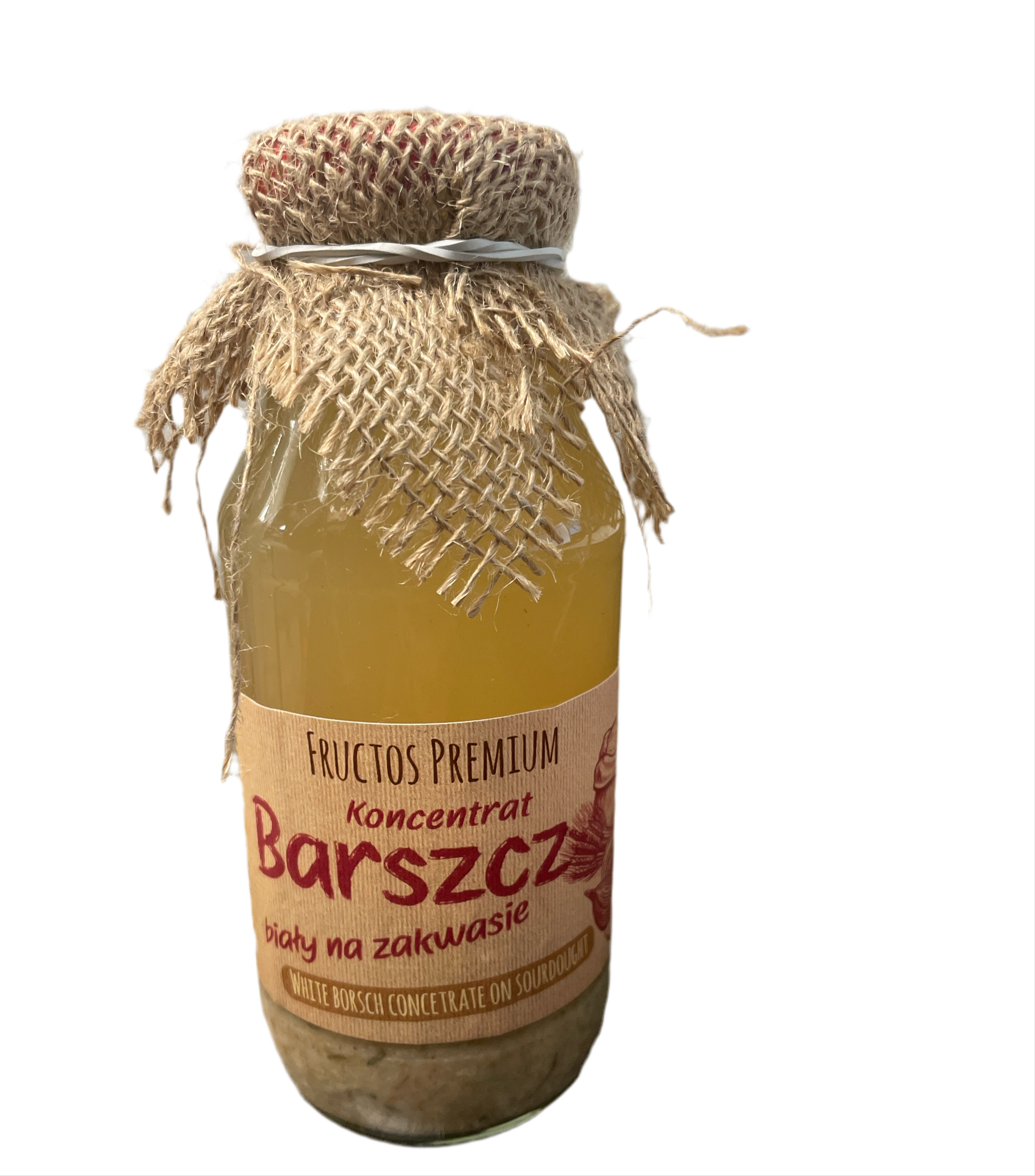 KONCENTRAT BARSZCZU BIALEGO,WHITE BORSCH SOUP CONCENTRATE,FRUCTOS, 330ML