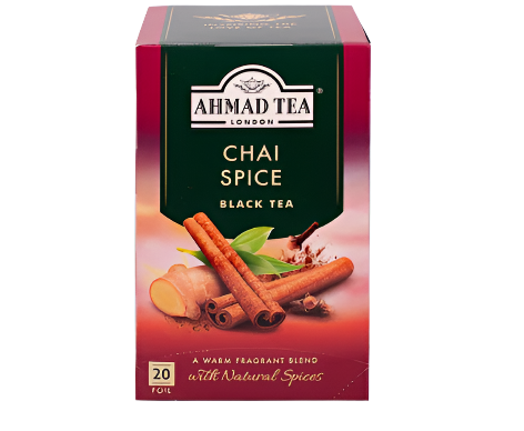 AHMAD Black Tea  "CHAI SPICE", Sri Lanka, 20tb