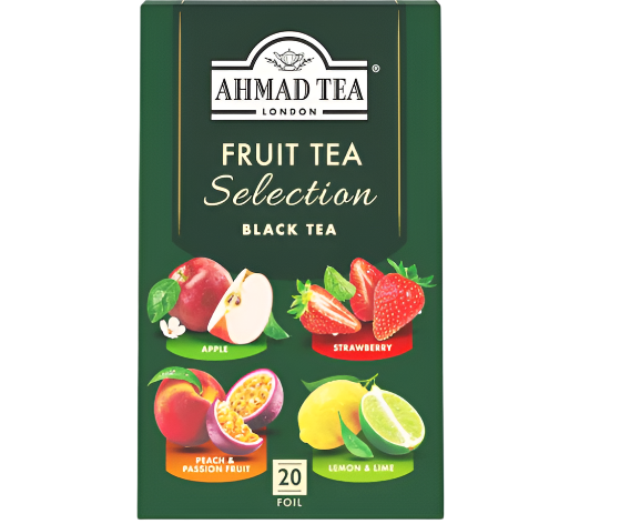 Black Tea  "FRUIT SELECTION", AHMAD TEA, Sri Lanka, 20tb