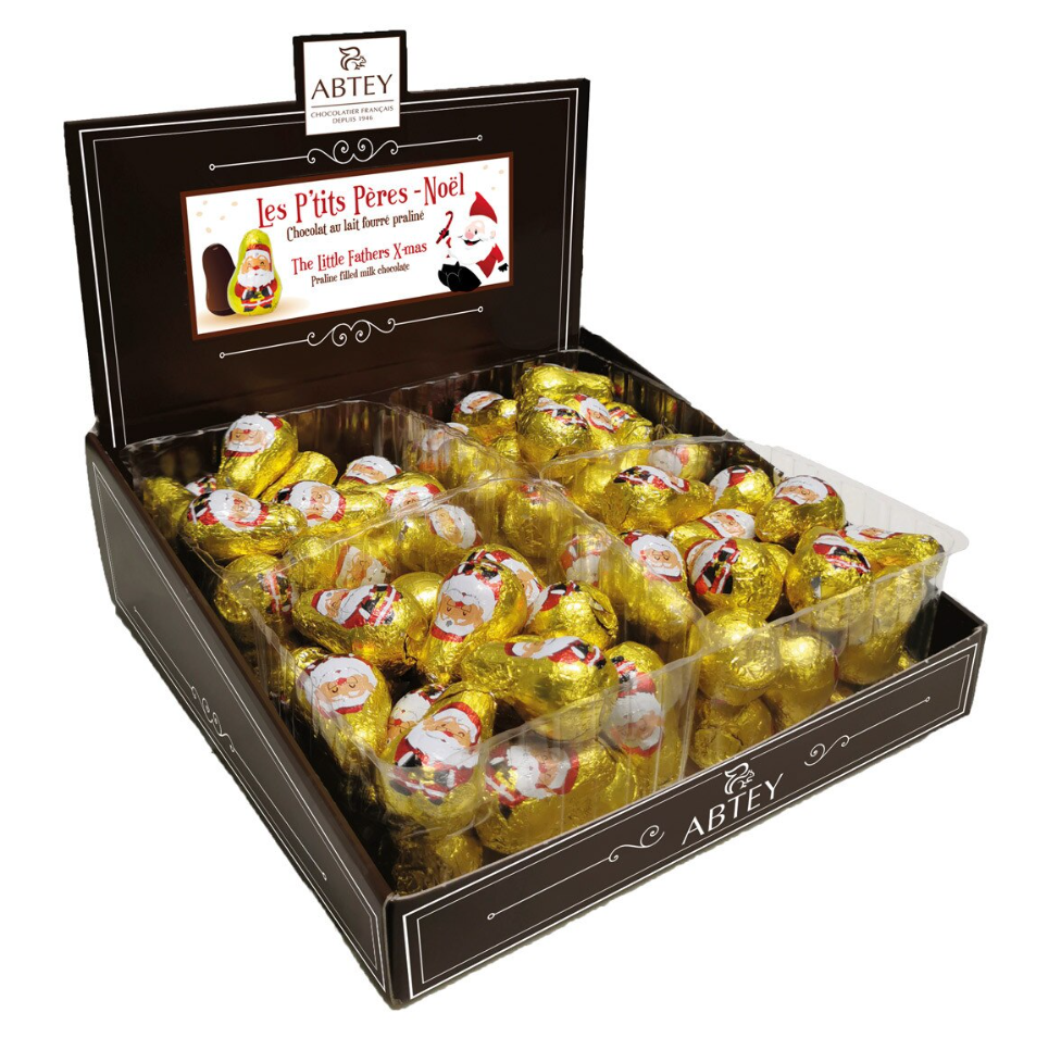 Abtey Santa Praline Filled Milk Chocolate 12G/ 0.42OZ