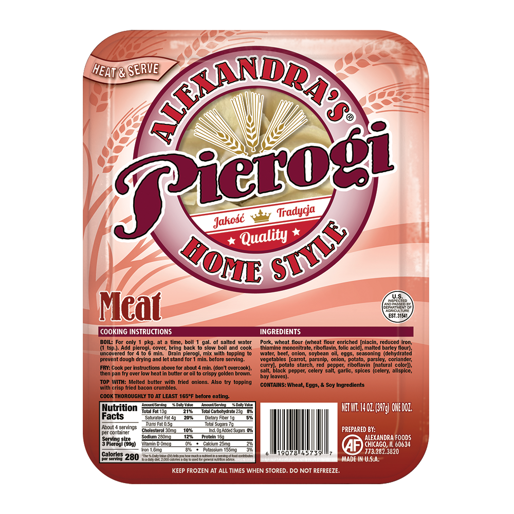 Pierogi z Mięsem, Pierogi with meat