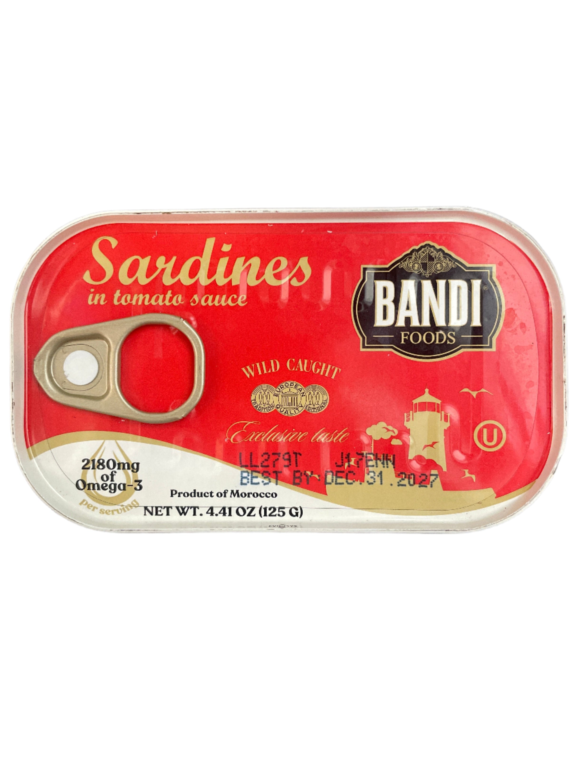 BANDI SARDINES IN TOMATO SAUCE 125G