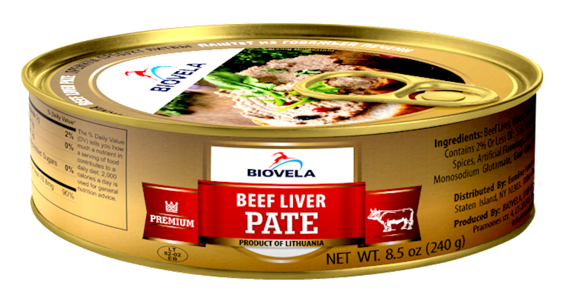 BIOVELA Liver Beef Pate