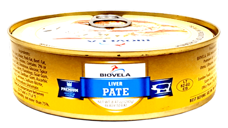 BIOVELA Liver Pork Pate — European Food and Gifts