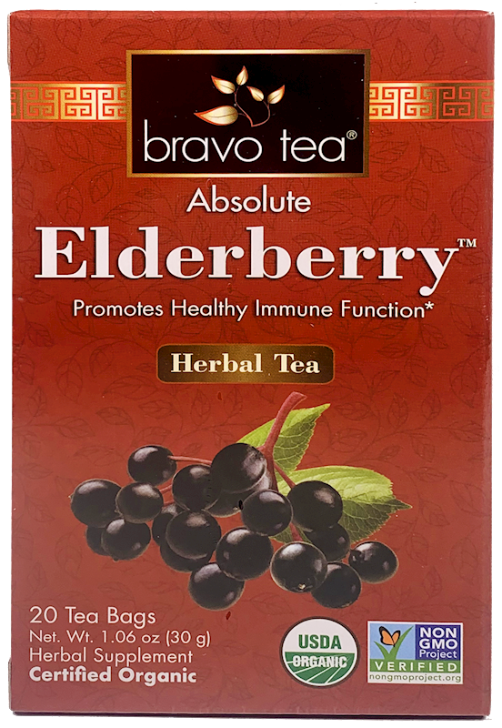 BRAVO Organic Tea Absolute Elderberry