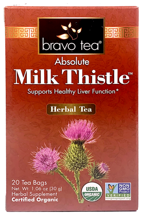 BRAVO Organic Tea Absolute Milk Thistle