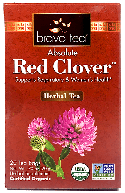 Red Clover Raspberry Tea BRAVO Organic Tea Absolute Red Clover — European Food and Gifts