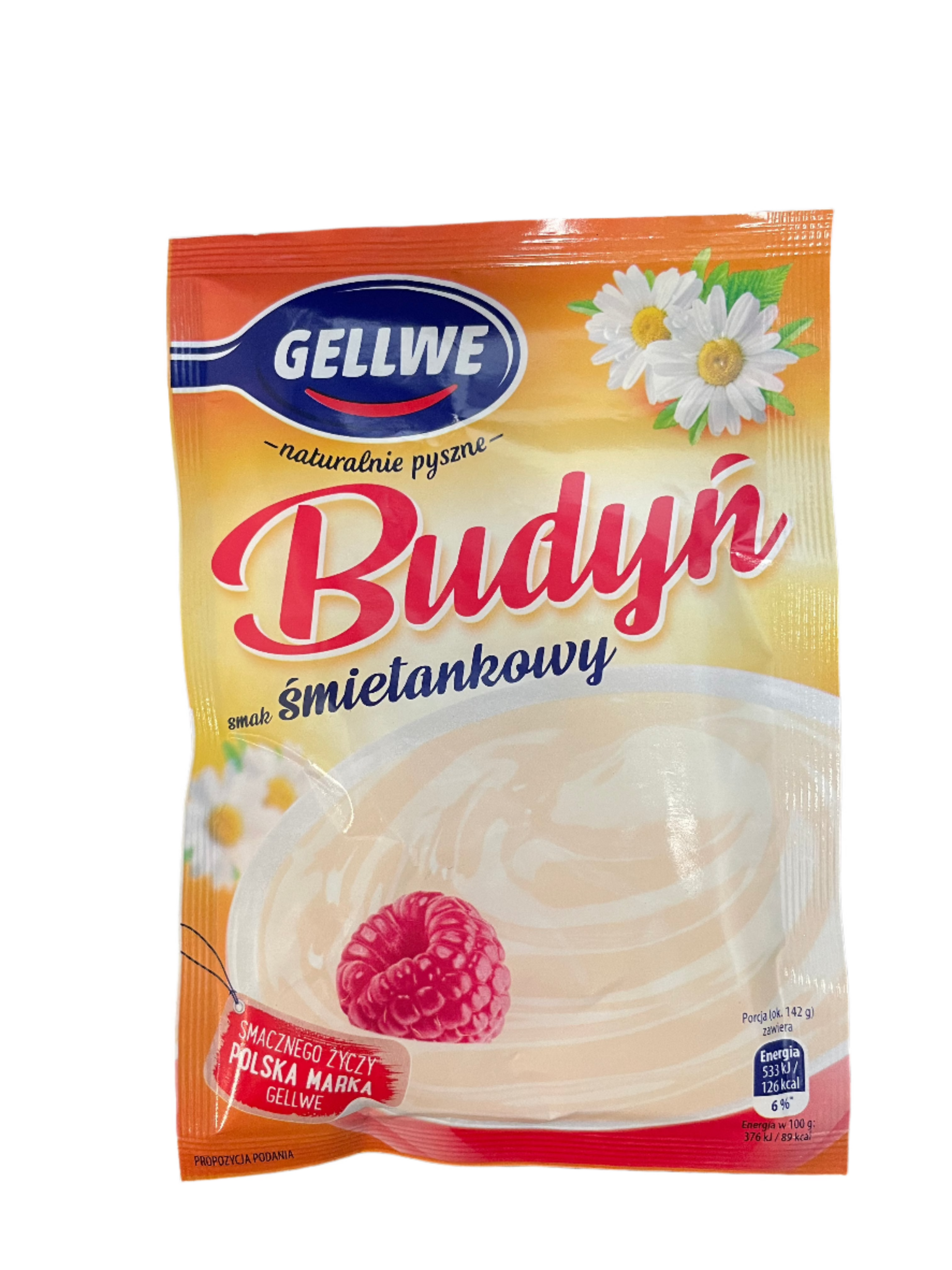 BUDYN SMIETANKOWY,CREAM PUDDING, GELLWE