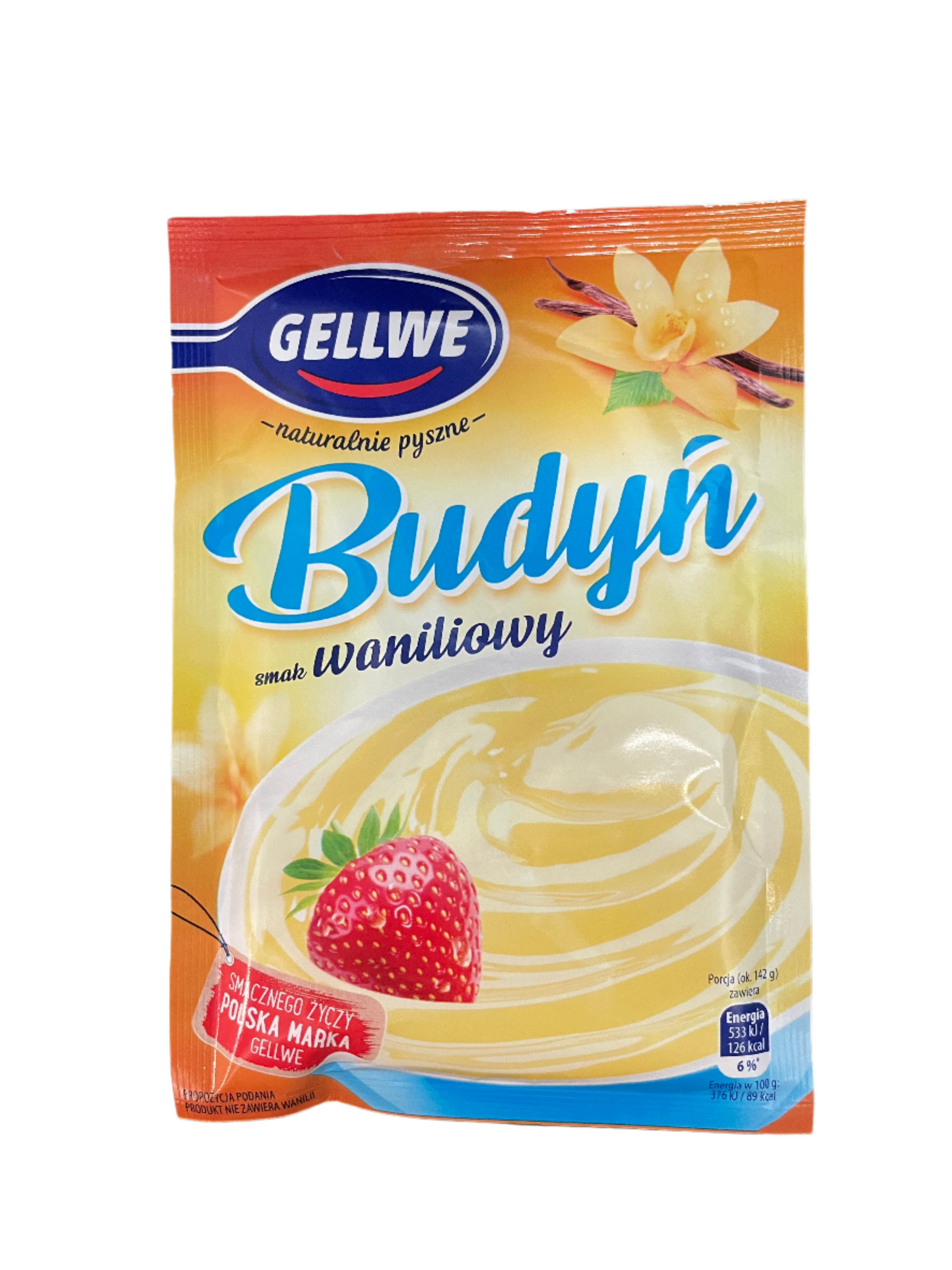 BUDYN WANILIOWY,CREAM PUDDING, GELLWE