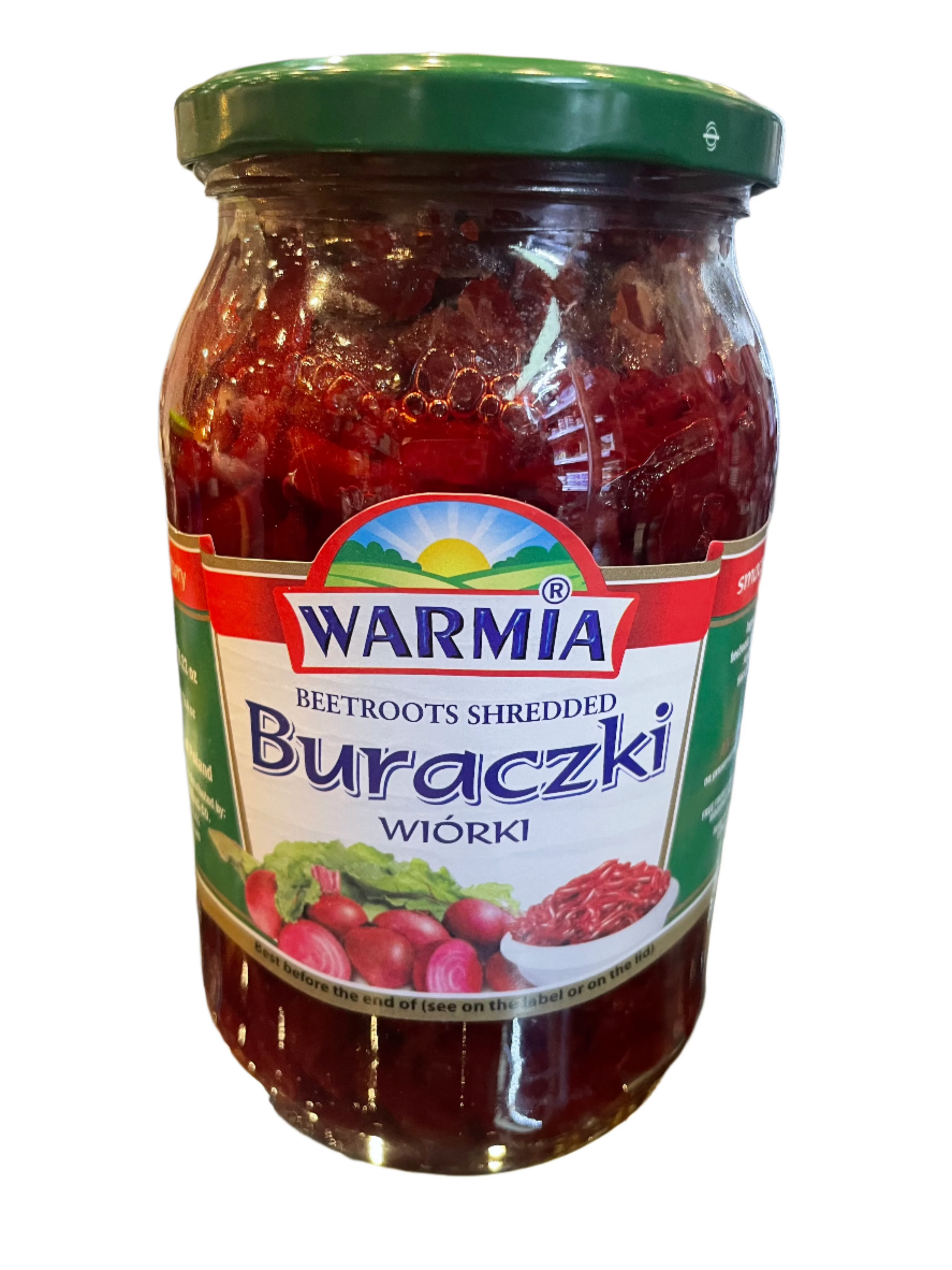 BURACZKI WIORKI, BEETROOTS SHREDDED,WARMIA