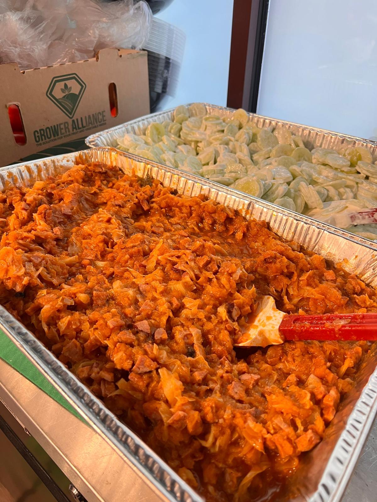 BIGOS/ SAUERKRAUT WITH SAUSAGE AND MUSHROOMS