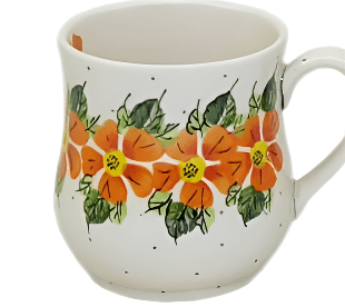 POLISH POTTERY,BOLESLAWIEC, KUBEK