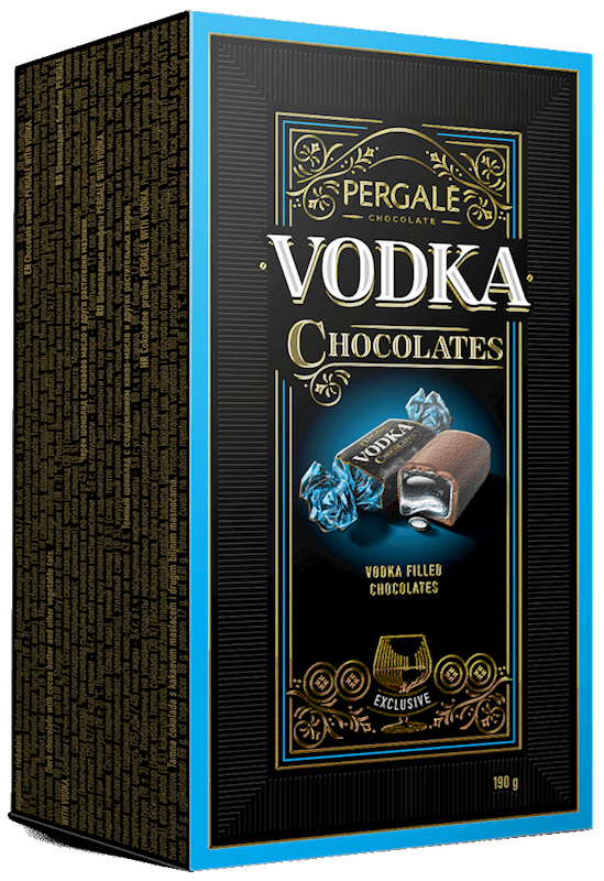 BOXED CANDIES WITH "VODKA", 190G
