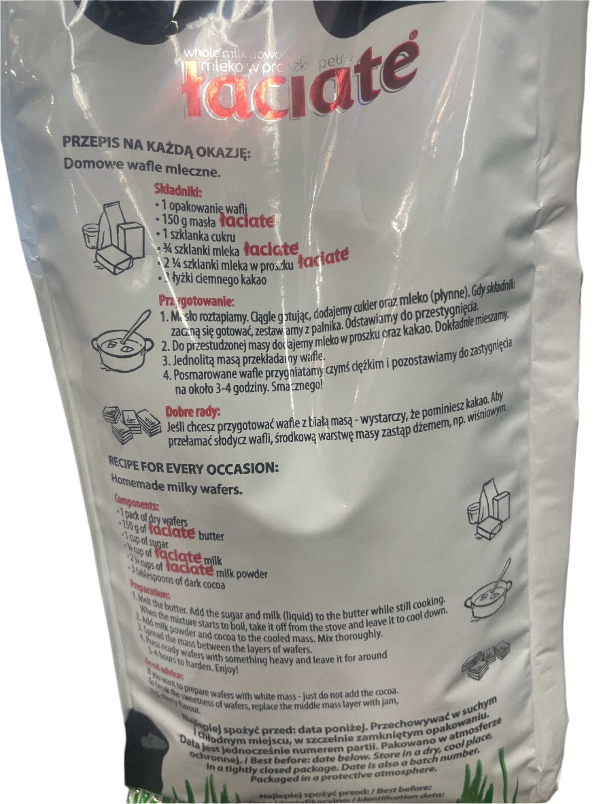 MLEKO LACIATE W PROSZKU PELNE 27%, 500G