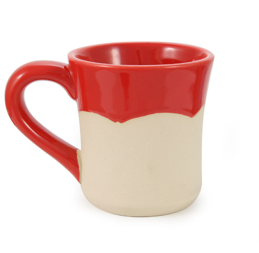CLAY MUG POLAND,SMALL,KUBEK GLINIANY MALY,POLSKA