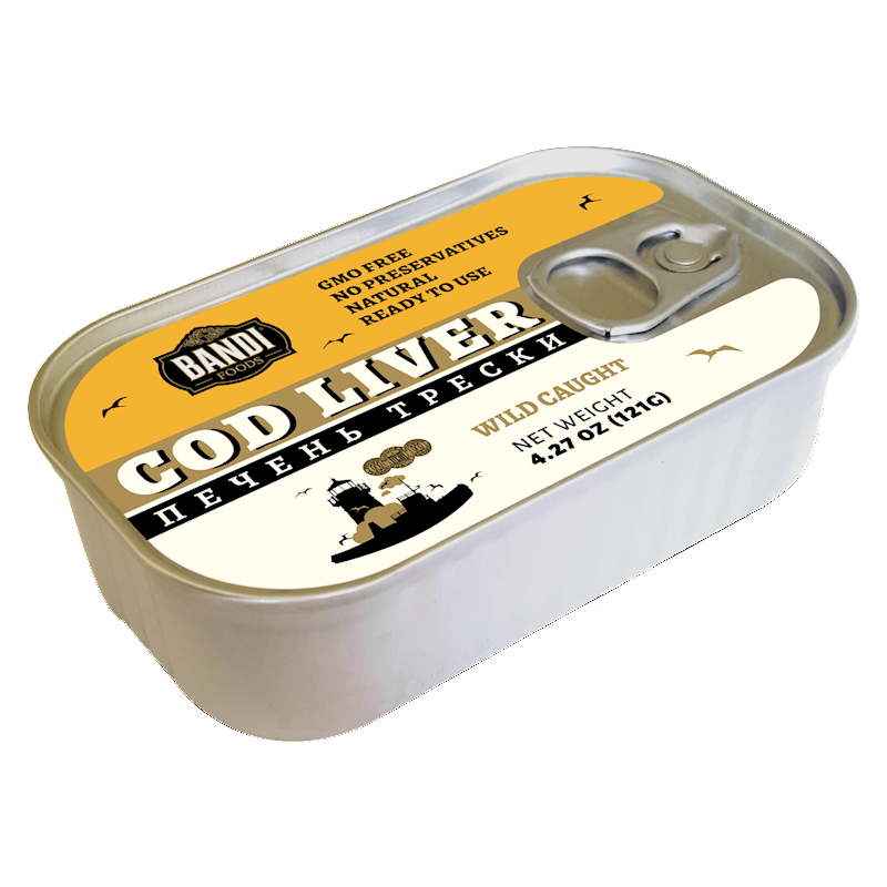 COD LIVER BANDI 121G