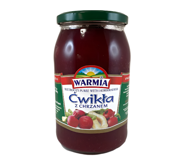 CWIKLA Z CHRZANEM,GRATED BEETS WITH HORSERADISH,WARMIA 900G