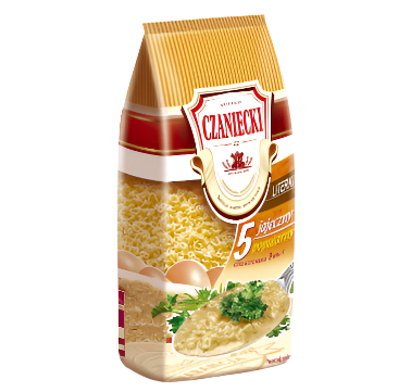 CZANIECKI ALPHABET NOODLES ,MAKARON LITERKI, 250G