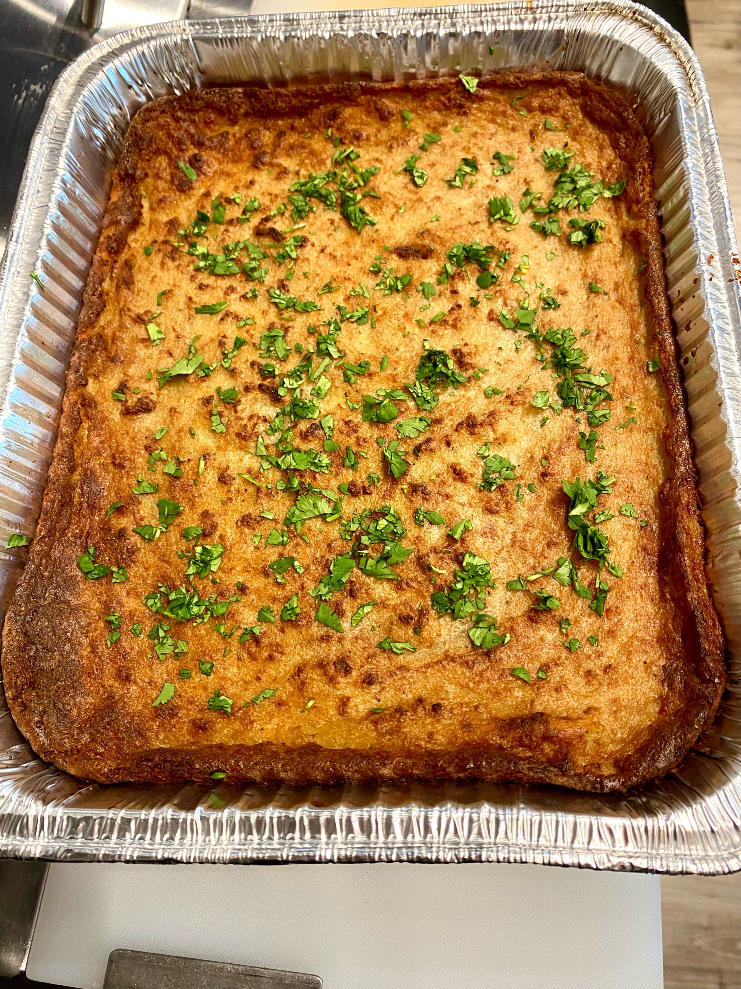 KUGELIS/ BABKA ZIEMNIACZANA/POTATO CAKE
