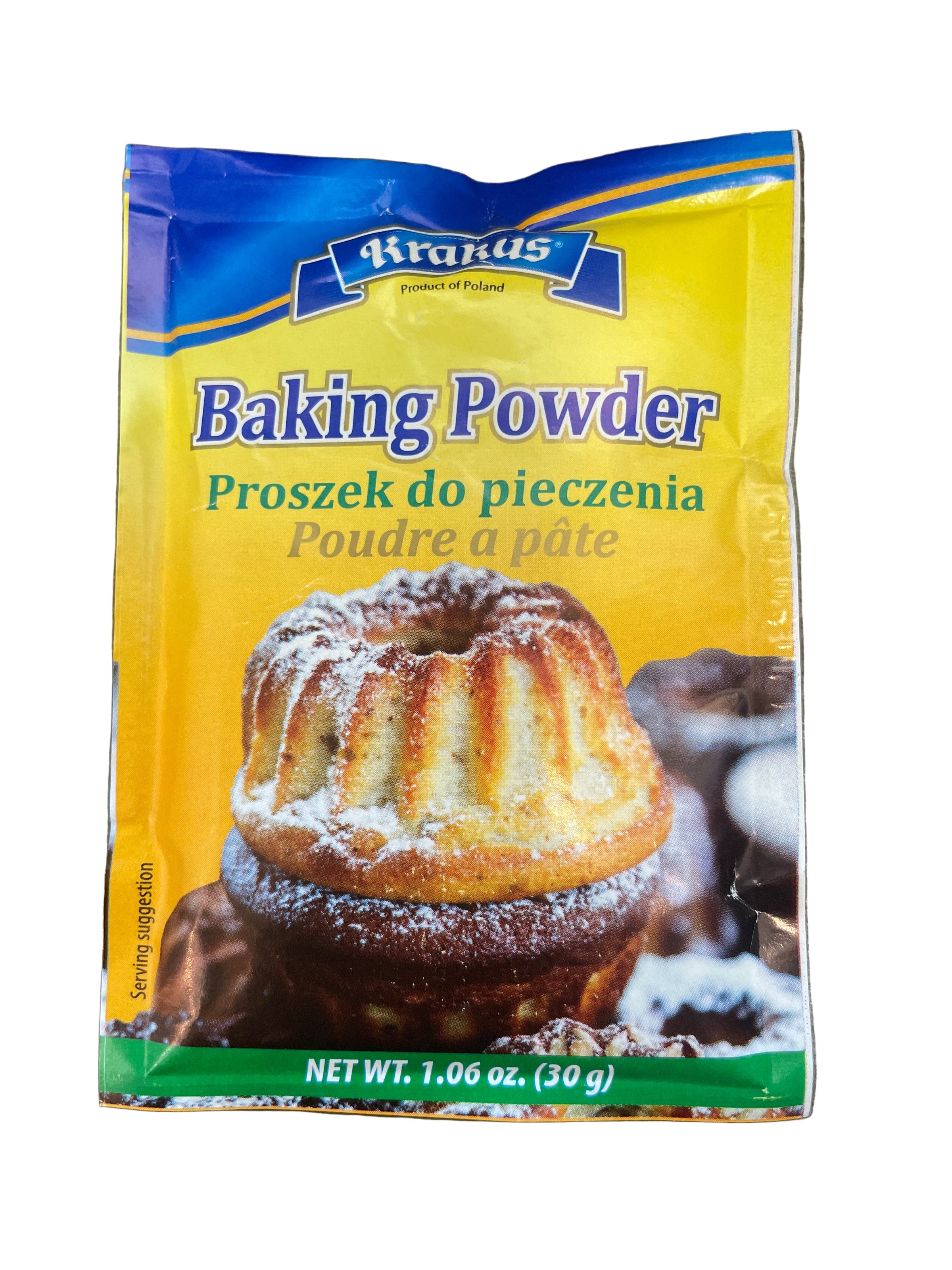 PROSZEK DO PIECZENIA,BAKING POWDER 30G, KRAKUS