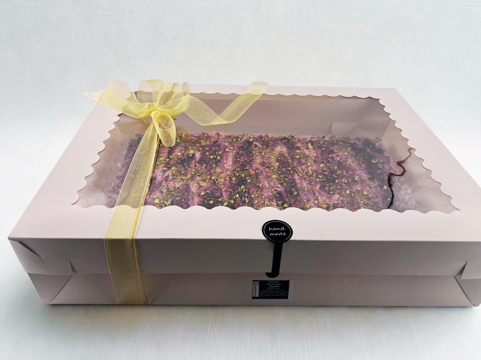 HOMEMADE CAKE OF YOUR CHOICE  (BLUEBERRY, TIRAMISU, 3-BIT, RASPBERRY CHEESECAKE)