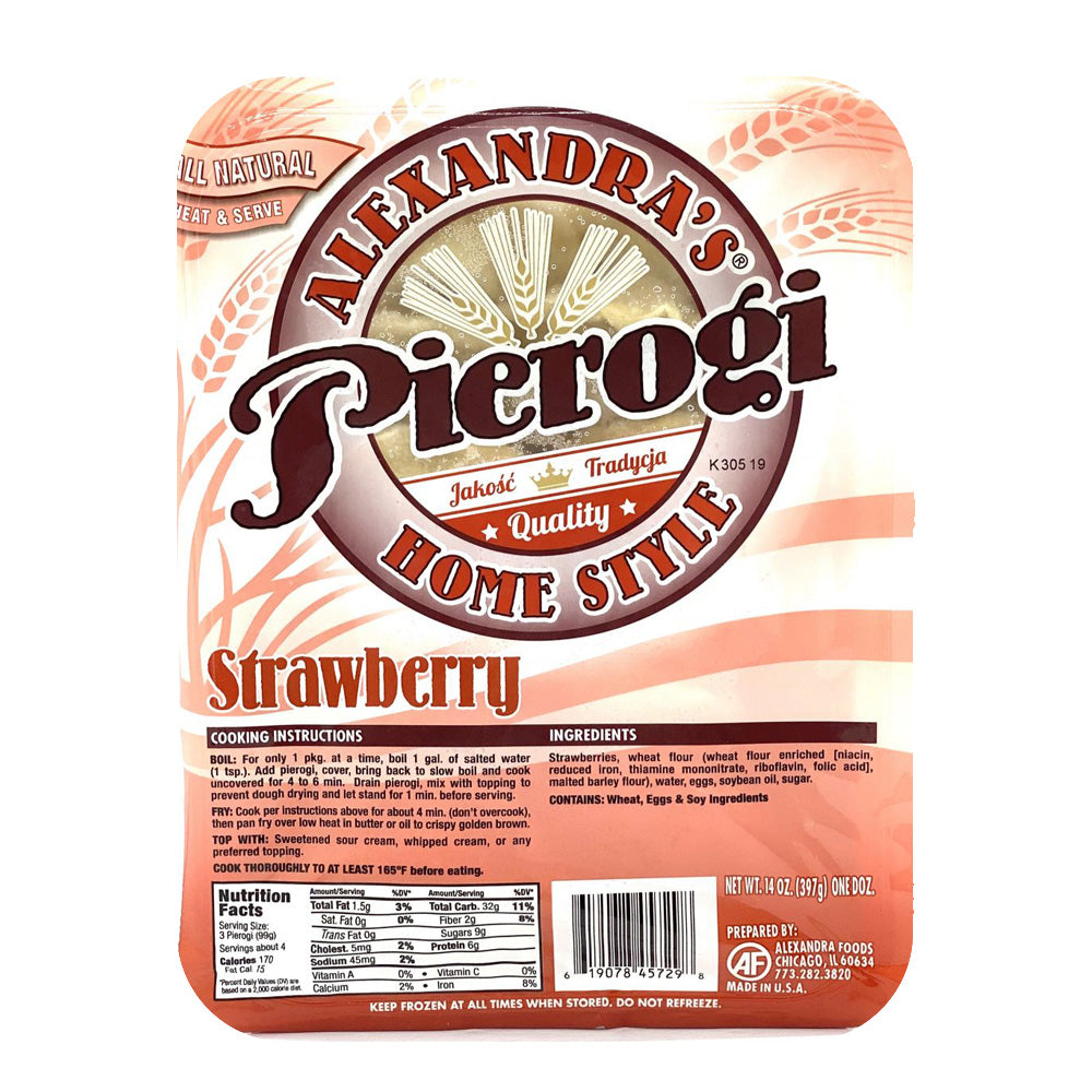 Pierogi z Truskawkami, Strawberries Pierogi