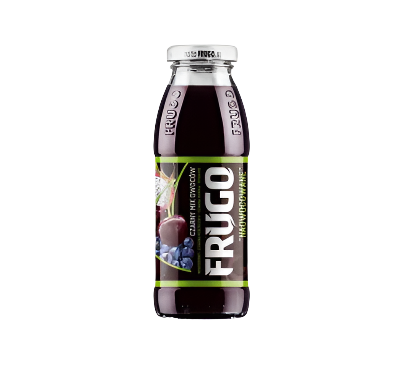 FRUGO BLACK FRUIT JUICE,250ML/GLASS