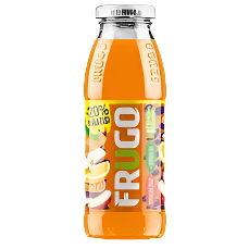FRUGO ORANGE FRUIT JUICE,250ML/GLASS