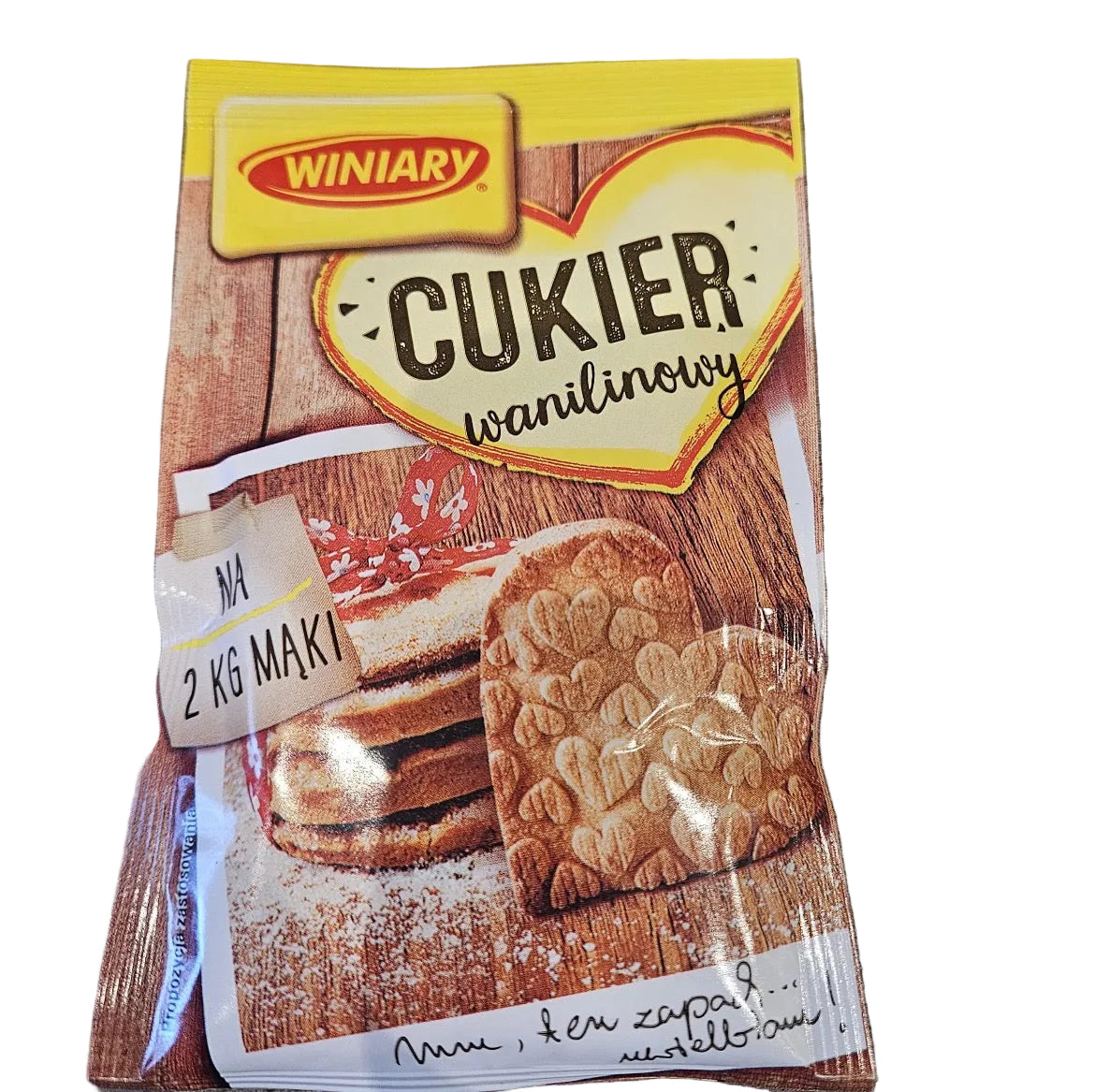 WINIARY CUKIER WANILIOWY DUZY, LARGE VANILLA SUGAR