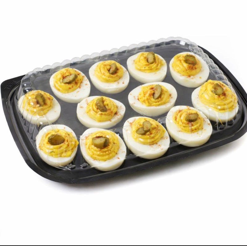 DILL PICKLE DEVILED EGGS 12 PIECES