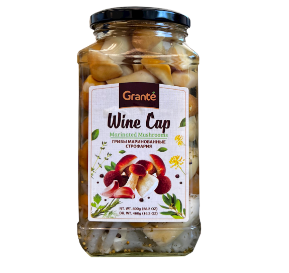 GRANTE Mushrooms Marinated Wine Cap,880ml