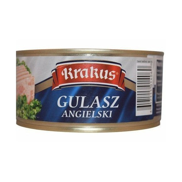 GULASZ ANGIELSKI Chopped Pork w/ Pork Skin 300g KRAKUS