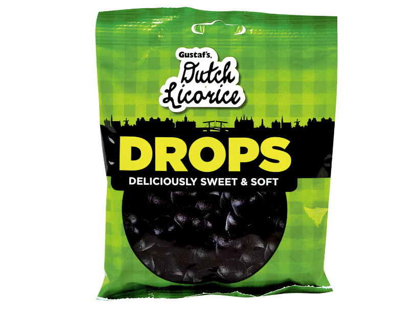 Gustaf's Dutch Soft Licorice Drops Bag